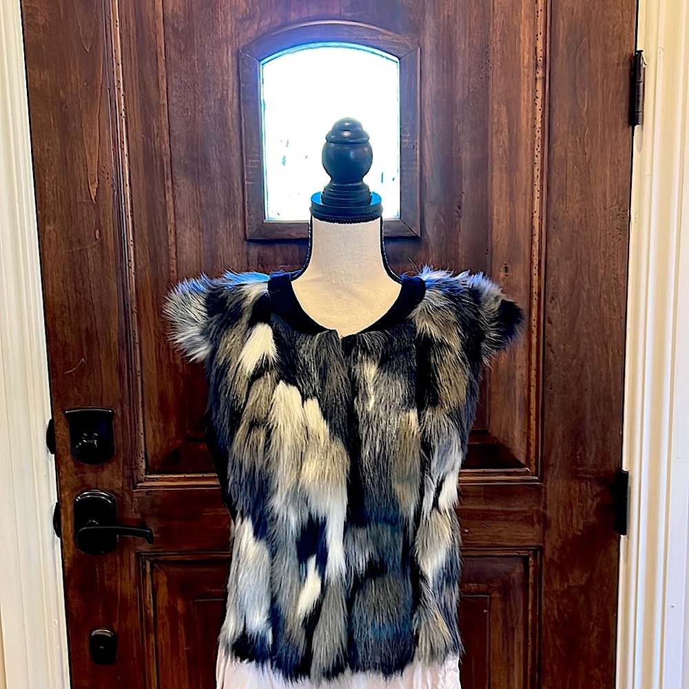 CABI Faux Fur Vest